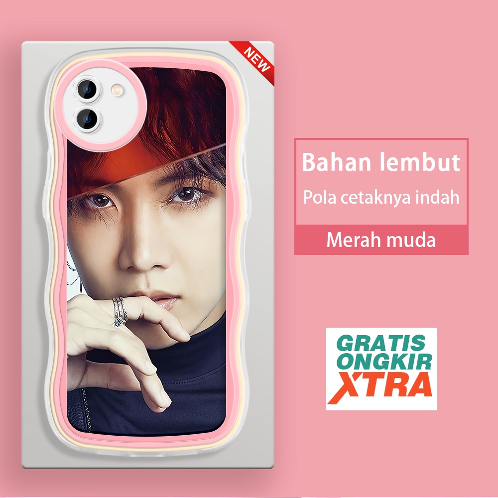 Samsung A12 10 A04S A04 A03S A03 A03C A02 INS BTS J Hope BT21 Bangtan Boys Cool Kor Kesing case hp m