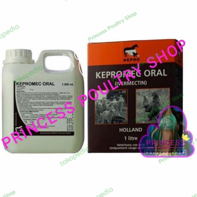 *****] KEPROMEC ORAL 1 Liter - Ampuh Mengatasi Scabies, Gurem, Kutu, Cacing