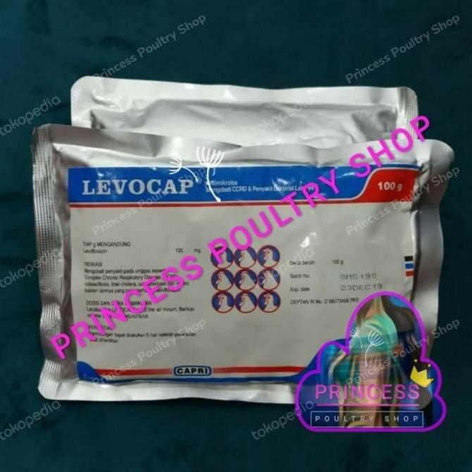><><><] LEVOCAP - Antimikroba Mengobati CRD Kompleks & Penyakit Bakterial lain