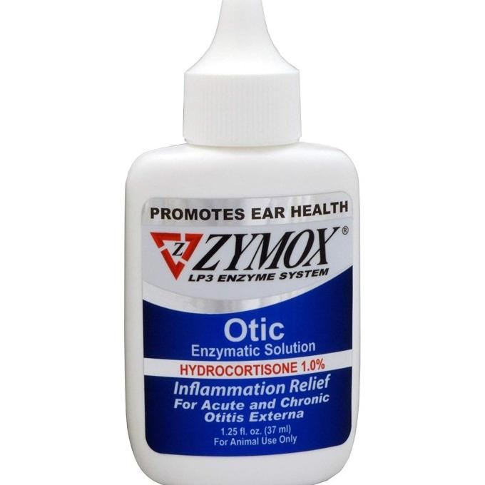 #####] ZYMOX Pet King Brand Otic Pet Ear Treatment with Hydrocortisone 37 ml