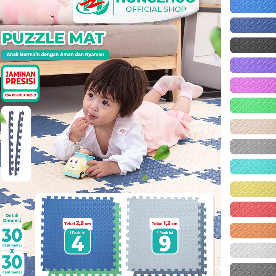 Termurah Hongzhuo Karpet Puzzle Lantai Anak Puzzle Karpet Lantai Ketebalan 12mm & 25mm