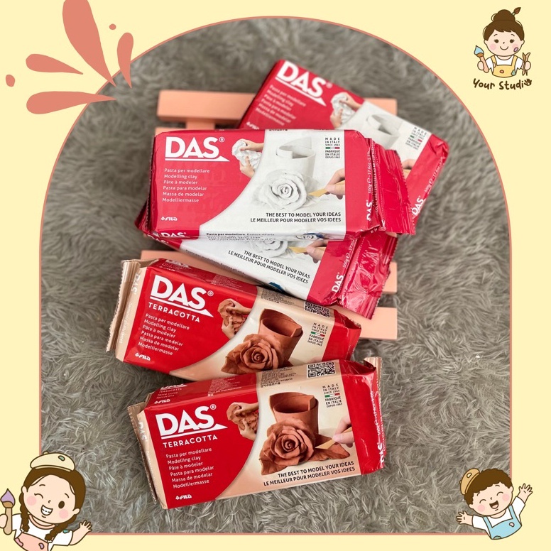 

84 Air Dry Clay Merk DAS @your_____studios Baru