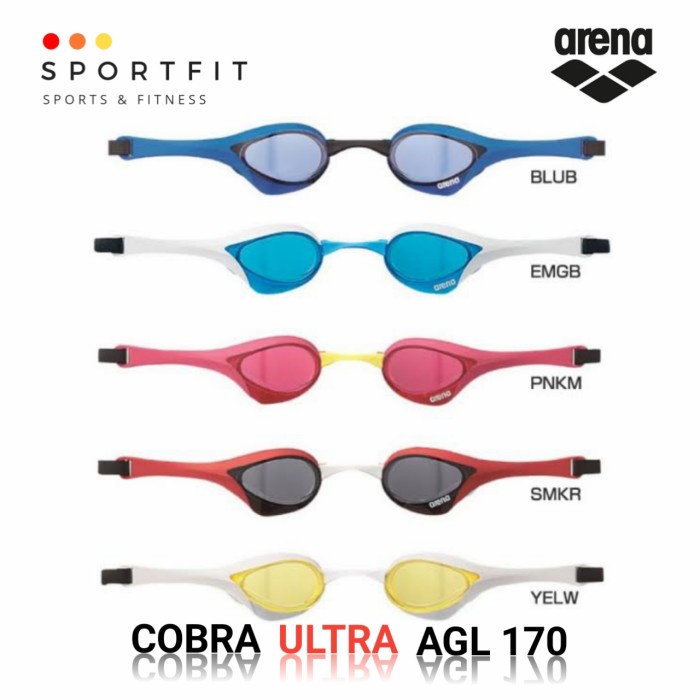 Bestseller Kacamata Renang Arena Cobra Ultra Agl 170