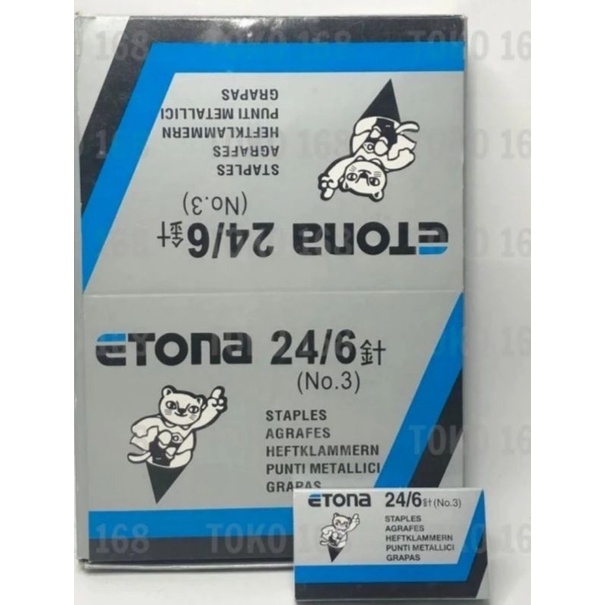 

Etona No.3 Isi Staples Hekter Besar (Anak hekter besar)