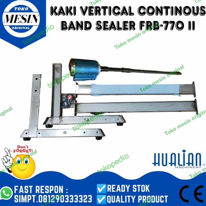 Set Kaki Vertikal Continous Band Sealer FRB-770 II HUALIAN