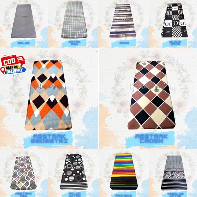 New Sarung Kasur Busa Resleting 70 X 200 X 10 Sprei Resleting Single Size