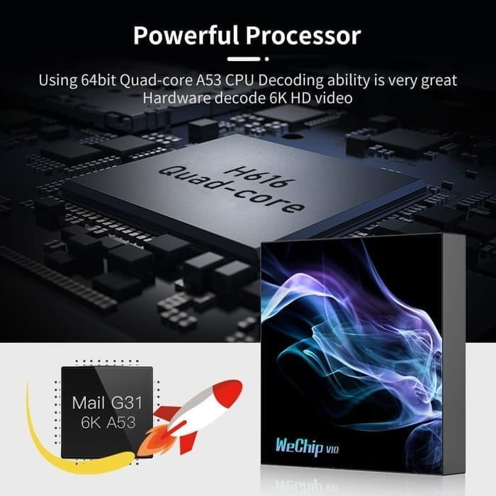 NEW SERIES HIPLAY V10 ANDROID TV BOX 4GB 32GB ALLWINNER H616 ORIGINAL TERBARU