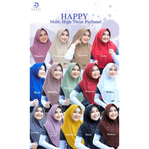 Daffi Hijab Happy|Hijab Instan Daffi