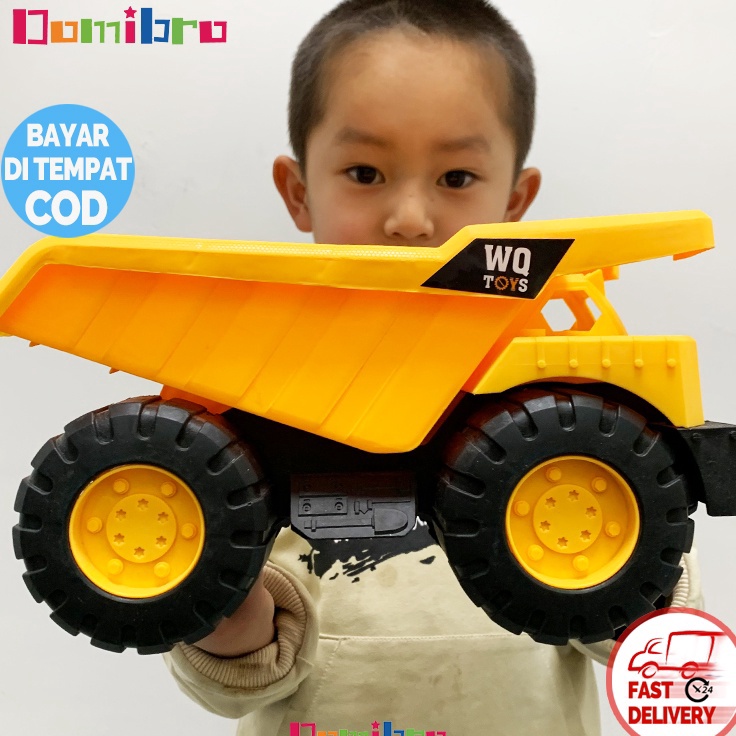 ➬ [COD] Mainan Truk Besar Truk Pasir Mainan Mobil Konstruksi Mainan Untuk Anak Laki-Laki ✷ ❀ ・