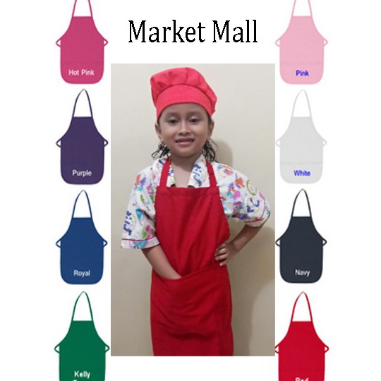✌Bsf Apron Celemek Anak Bahan American Drill y Produk Terkini ★★.