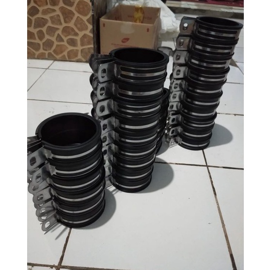 WO klem knalpot 4inc model wrx ✲ ¡