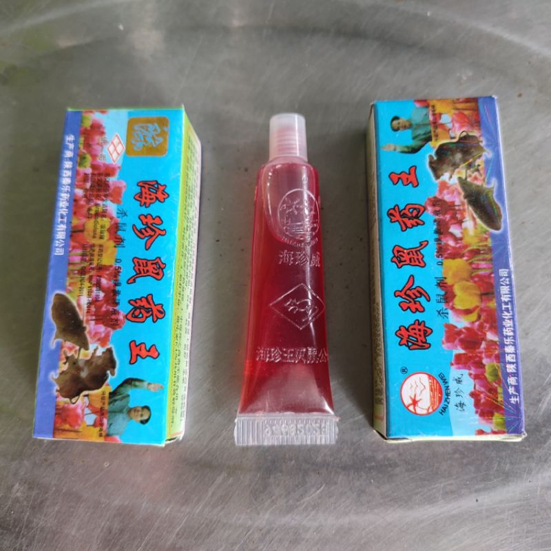 Racun tikus Gepeng dus biru original