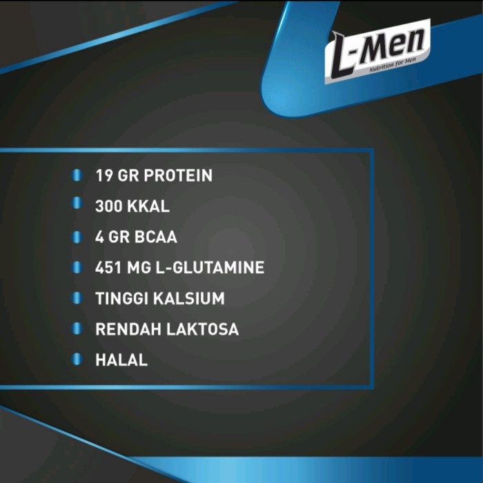 Susu Lmen Gainmass / L-Men Gain Mass Chocolate 500gr