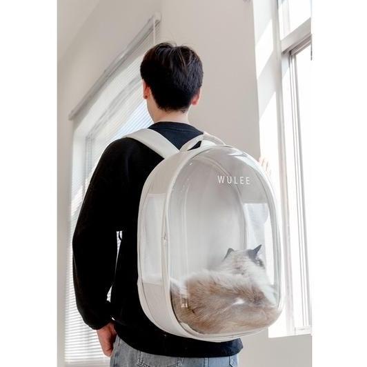 TAS ASTRONOT KUCING ANJING TRANSPARANT CHINA - TAS ASTRONOT ANJING SANG78MENTARI