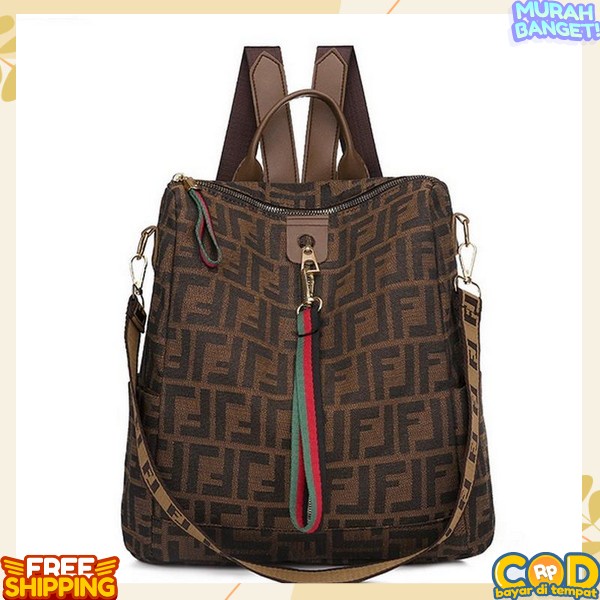 Import Cewek Hitam Polos Murah Cewe Bts Anti Air Waterproof Lep Ransel Anak Wanita Import Tas Ransel