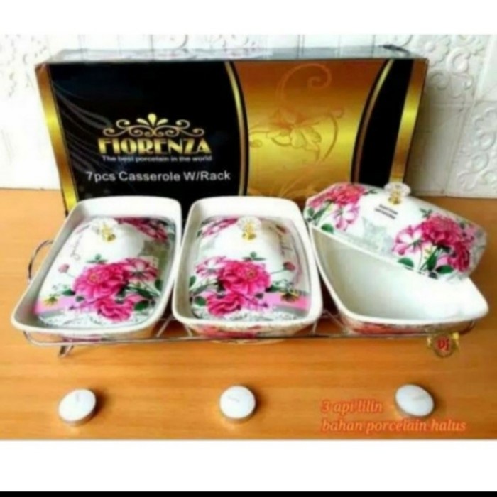 WADAH PRASMANAN FIORENZA /FOOD WARMER CASSEROLE
