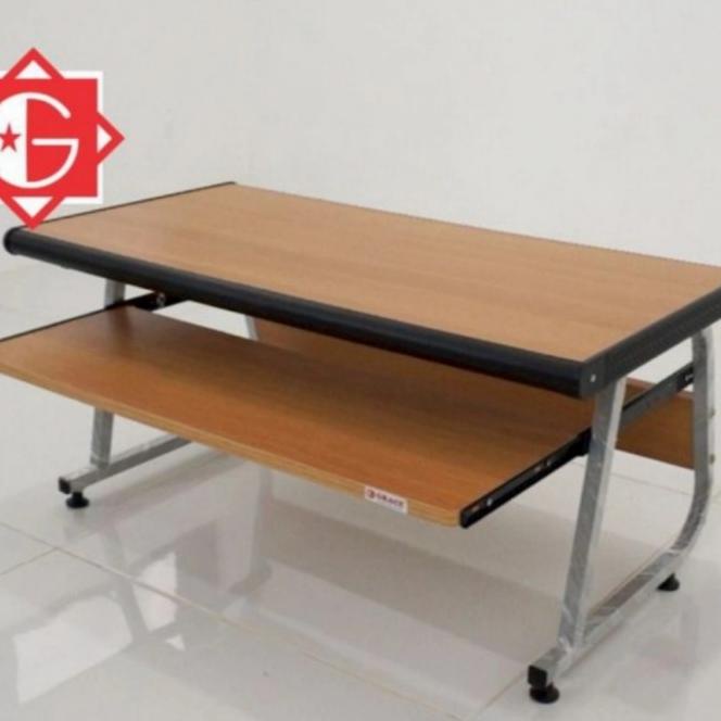 Meja Komputer / Laptop Meja Lesehan Grace 809 Kaki Besi Kokoh