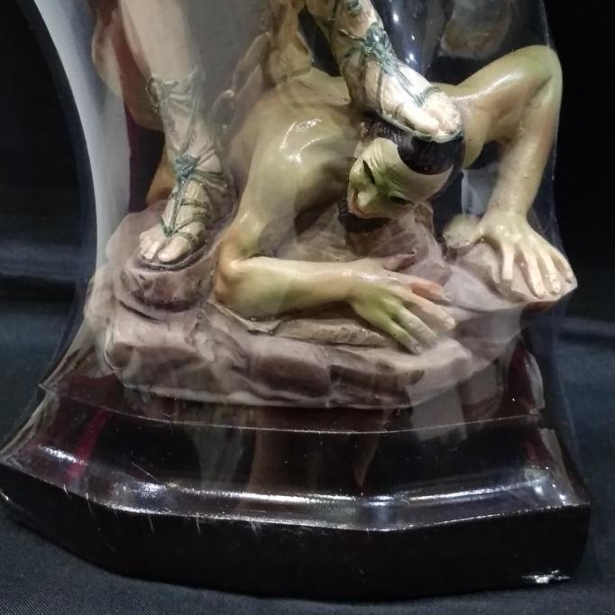 Patung St. Michael Import 25cm Warna Malaikat Michael