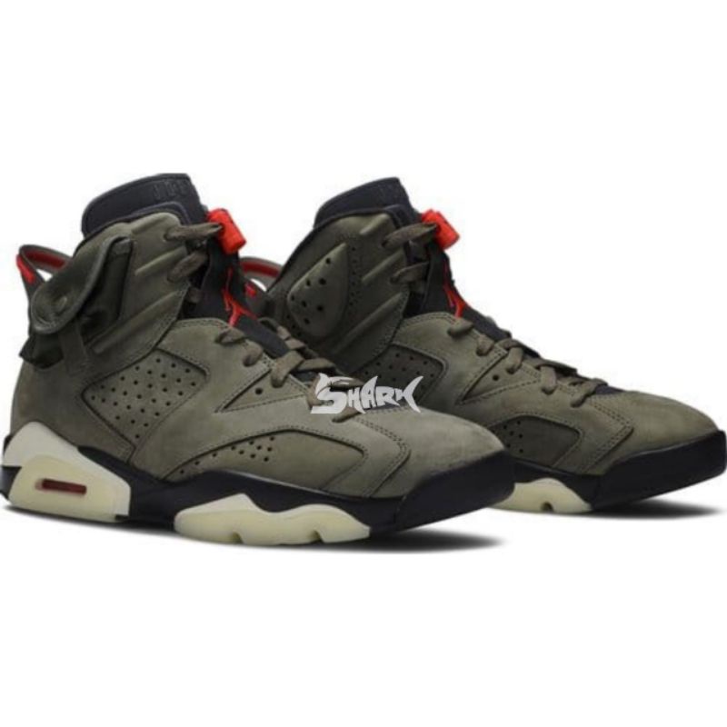 Travis Scott x Air Jordan 6 Retro "Olive" 100% Authentic