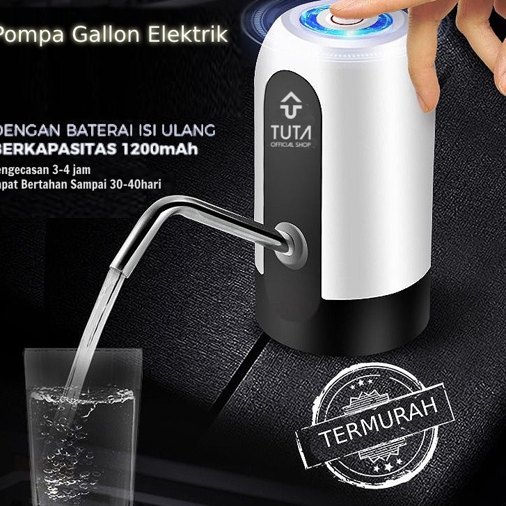 - mC Lelebest Hydro Pompa Galon Elektrik Dispenser Air Minum Gallon Serba Murah`