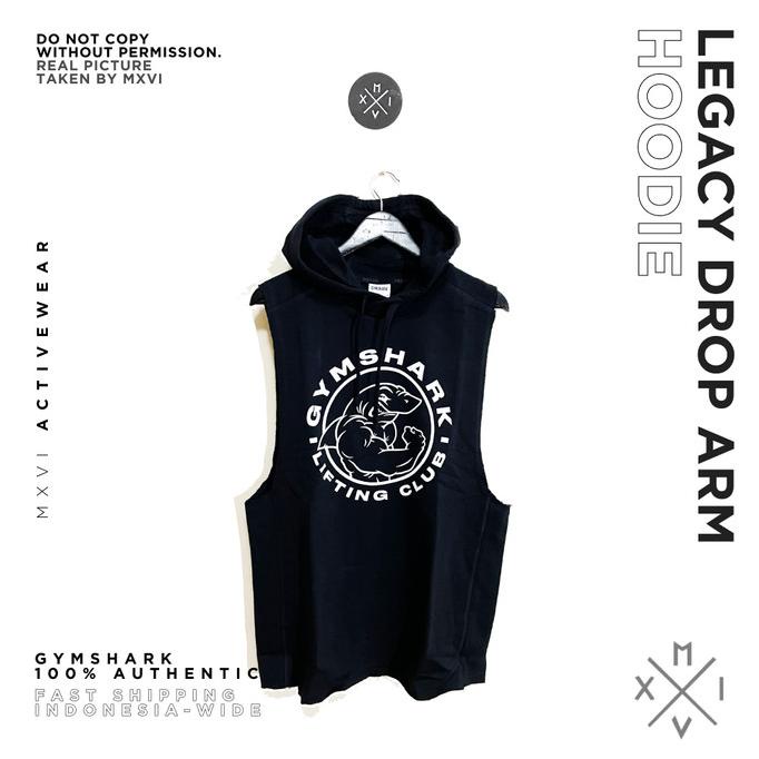 Gymshark Legacy Drop Arm Tank Hoodie