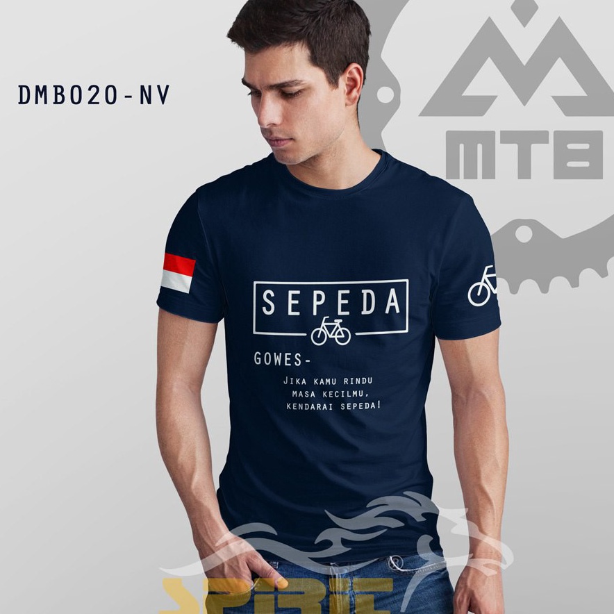 - [TERBARU] Kaos Gowes Baju Sepeda Pria Goes Sepedah Mtb Thrill Lengan Pendek [FREE NICK NAME/GRATIS