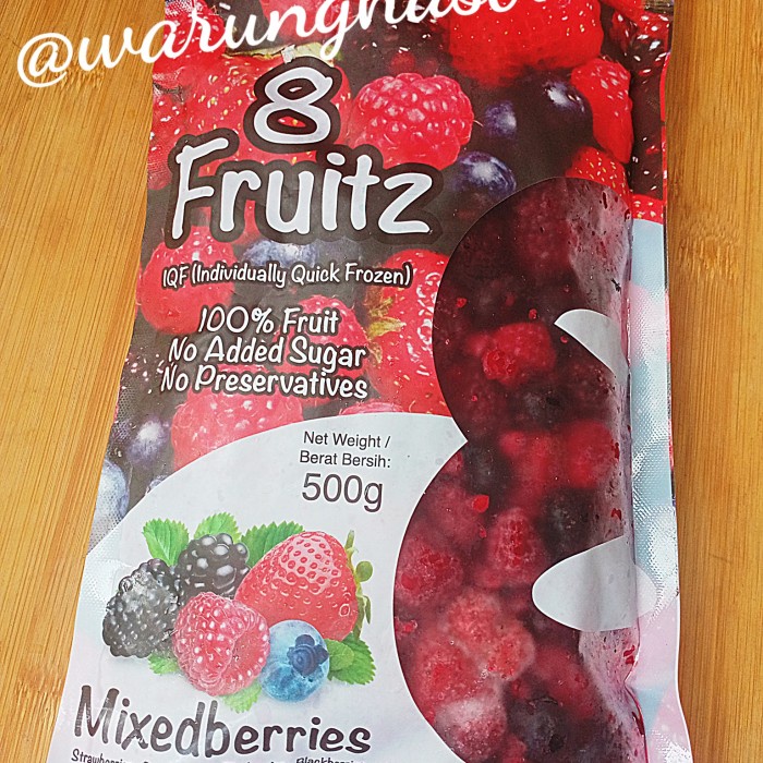 

Frozen Xed Berries 500Gr