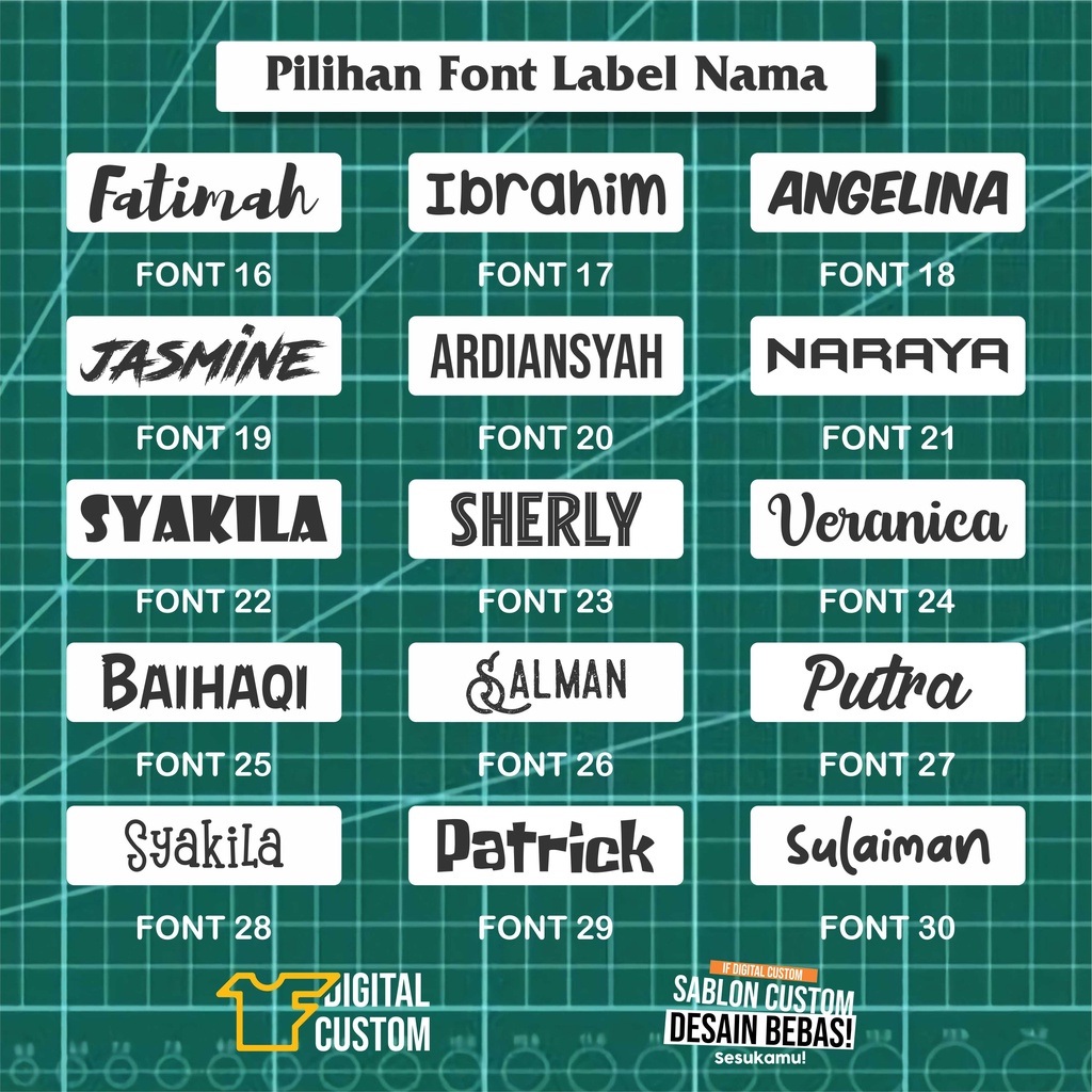 

FKL STIKER KAIN LABEL NAMA BAJU ANAK SEKOLAH PESANTREN ASRAMA NAME TAG LAUNDRY STICKER SABLON