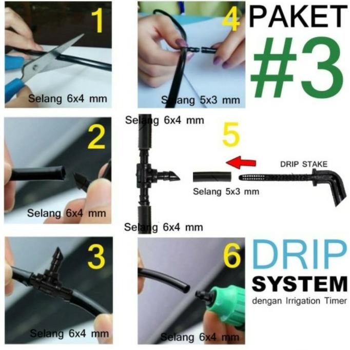 Alat Siram Tanaman Otomatis | Paket Alat Siram Tanaman Otomatis