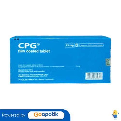 CPG 75 MG BOX 30 TABLET