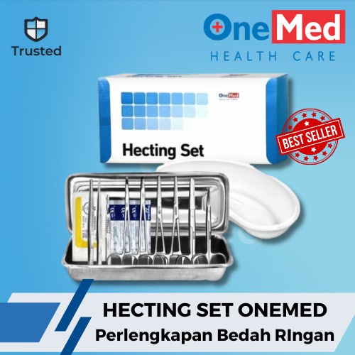 Hecting Set Onemed / Alat Bedah Minor Set / Instrumen Operasi