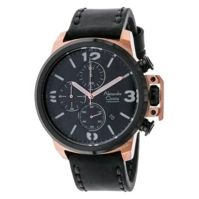 jam tangan pria Alexandre Christie 6280 mclbrbasl