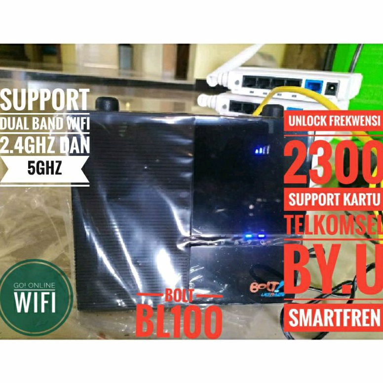 Terbaru.. Modem Wifi Home Router Bolt Helios BL100 (Lebih hemat dari BL400) Sudah Unlock 4G LTE 35