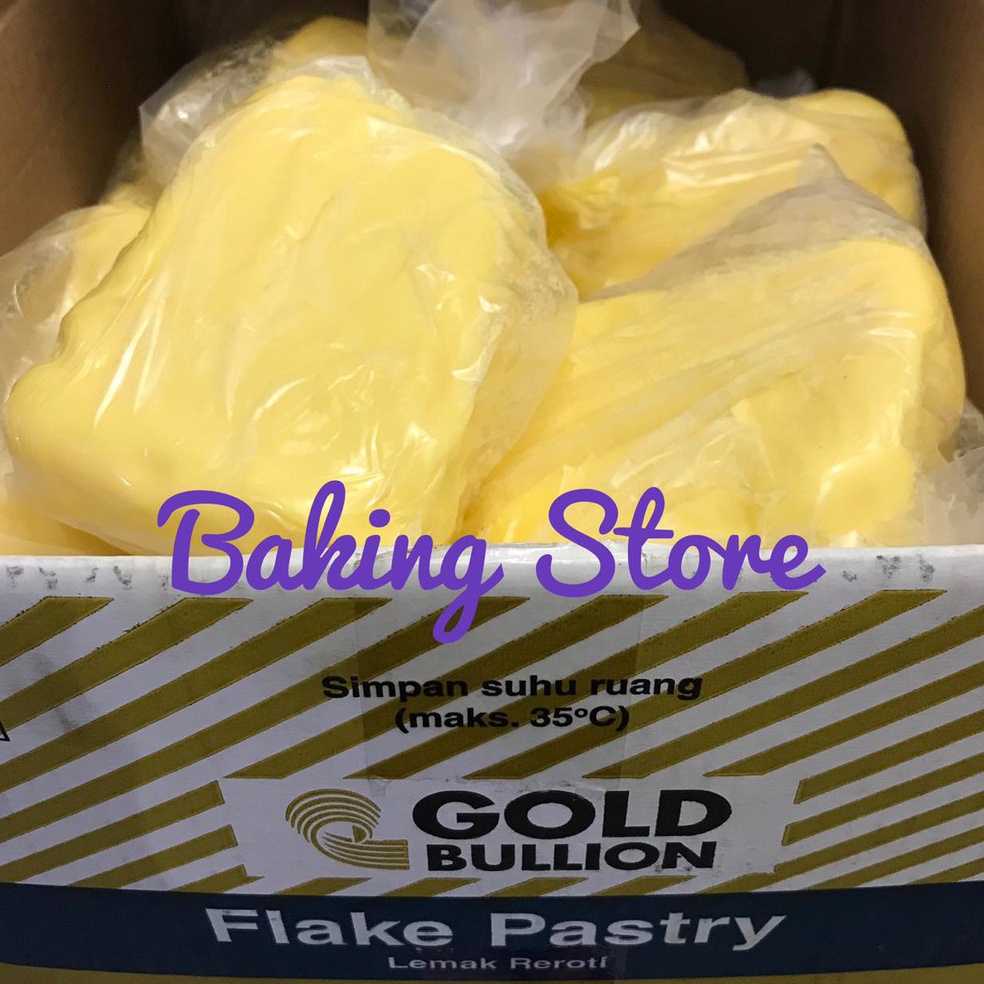 

Murah.. Korsvet / Flake Pastry / Puff Pastry Gold Bullion 500gr 6NK