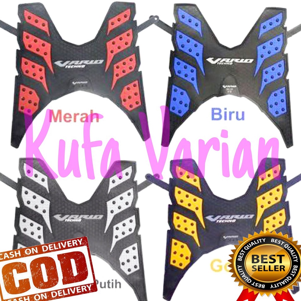 TERMURAH Pijakan Kaki Karpet Motor Vario Techno 125 / 150 - bordres bodres pijakan kaki karpet vario