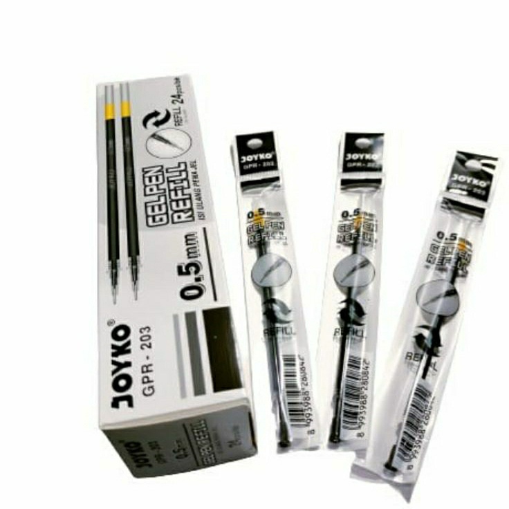 

✰Terupdate➢ ISI REFILL PULPEN GEL JOYKO GPR 203 - 24 PCS N98 ✯