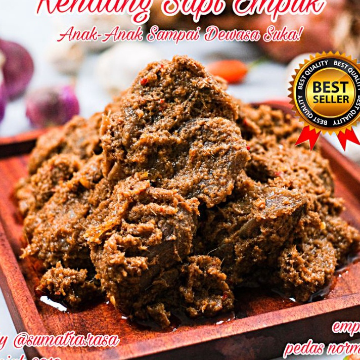 

ケ IV 28710 Rendang Sapi/Rendang Urat/Rendang Paru Sapi Empuk Premium >XC26619< ༄