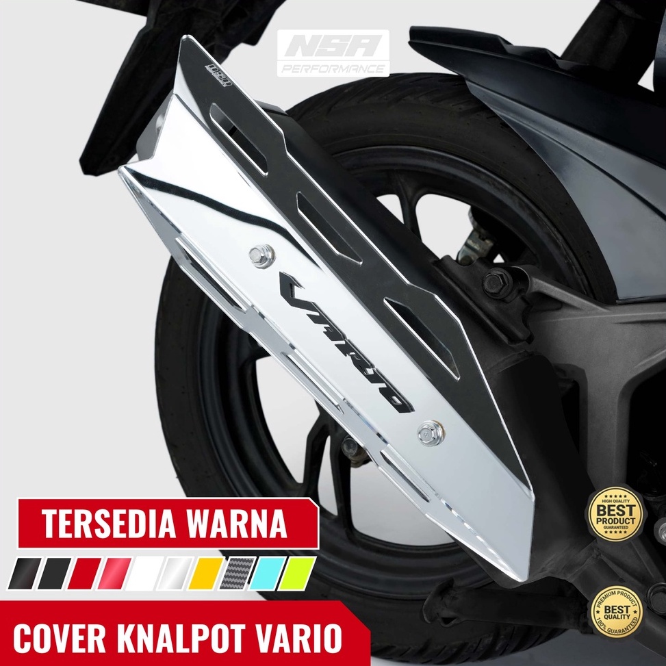 oY COVER KNALPOT VARIO 125 150 All VARIO TUTUP KNALPOT VARIO AKSESORIS VARIO TAMENG KENALPOT COVER K