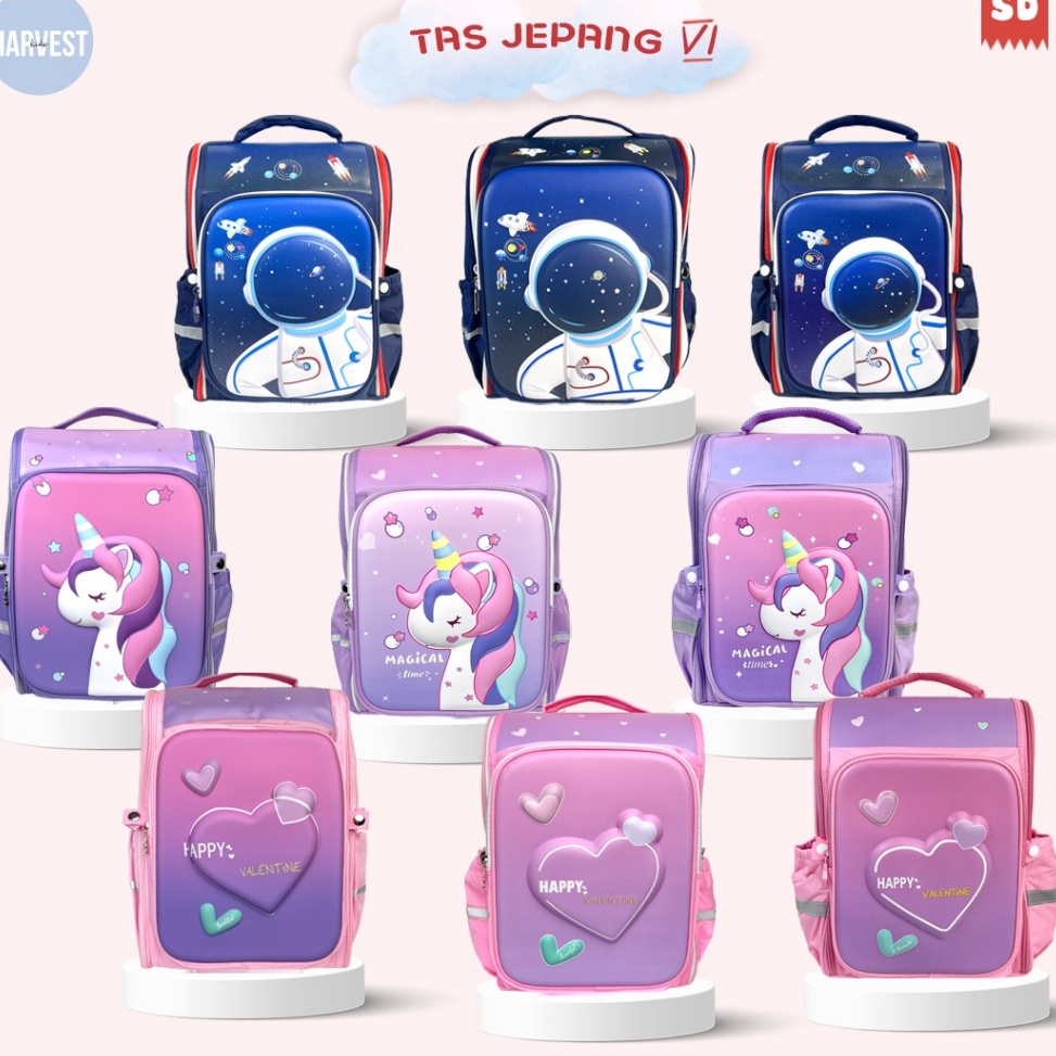Diskon`Tas Anak / Tas Ransel SD / Tas Sekolah Anak / TAS JEPANG VI (SD)