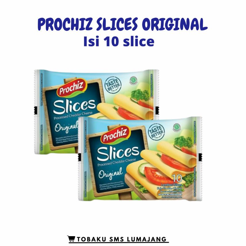 

PROCIZ SLICES ORIGINAL//Keju prochiz slice cheddar 10's//