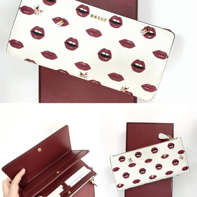 Bally Wallet Hill Dompet Wanita Woman Long Excuseegurl