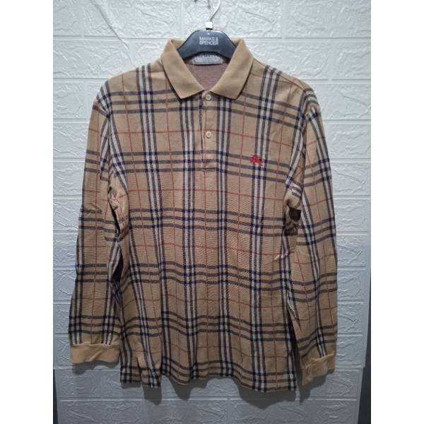 Vintage Burberrys Nova check polo shirt