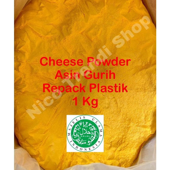 

Cheese Powder 1kg, bubuk keju asin gurih