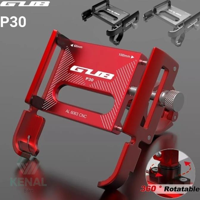 GUB P30 Holder HP Holder Handphone Stang Sepeda Stang Motor