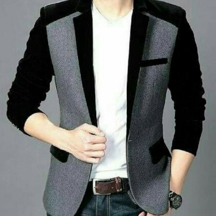 Diskon Promo Jas Blazer Pria Slim Fit Formal Non Formal / Jas Blazer Resmi Kerja Nikah Wisuda / Atas