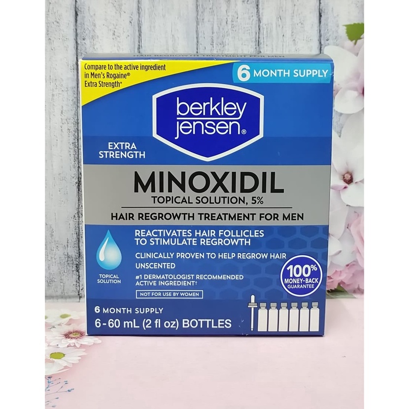 HMHK7 Berkley Jensen Minoxidil 5% BOX 8472