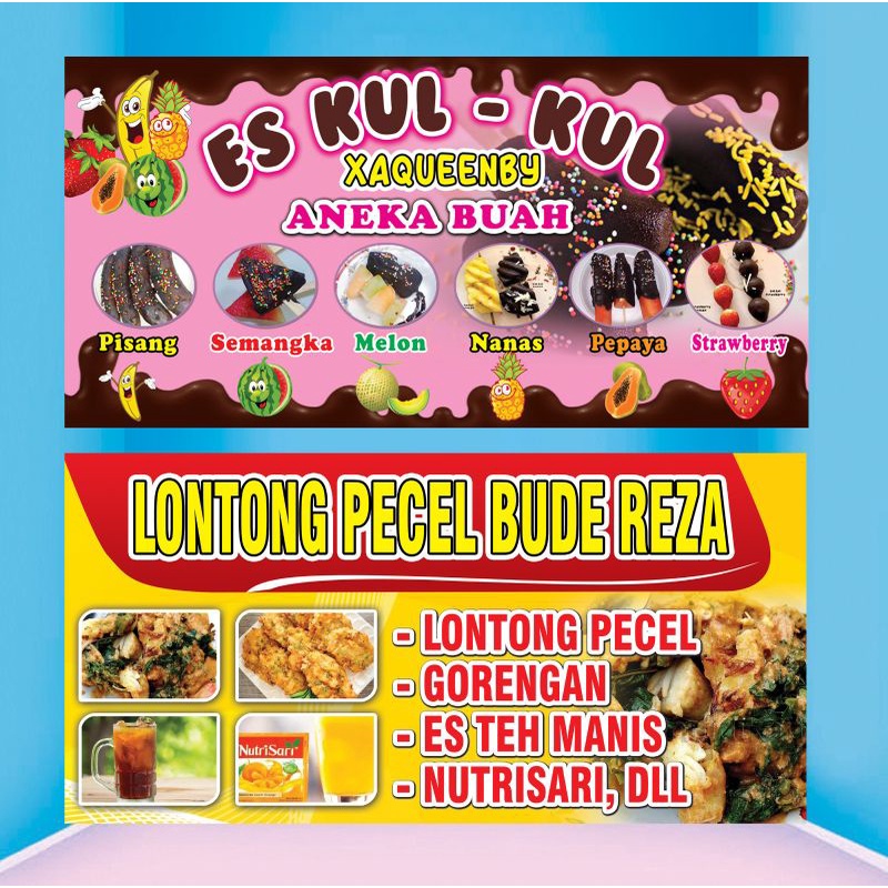 Leeopard Spanduk Banner Baliho Cetak Spanduk Free Desain Spanduk Warung Banner Warung Sepanduk