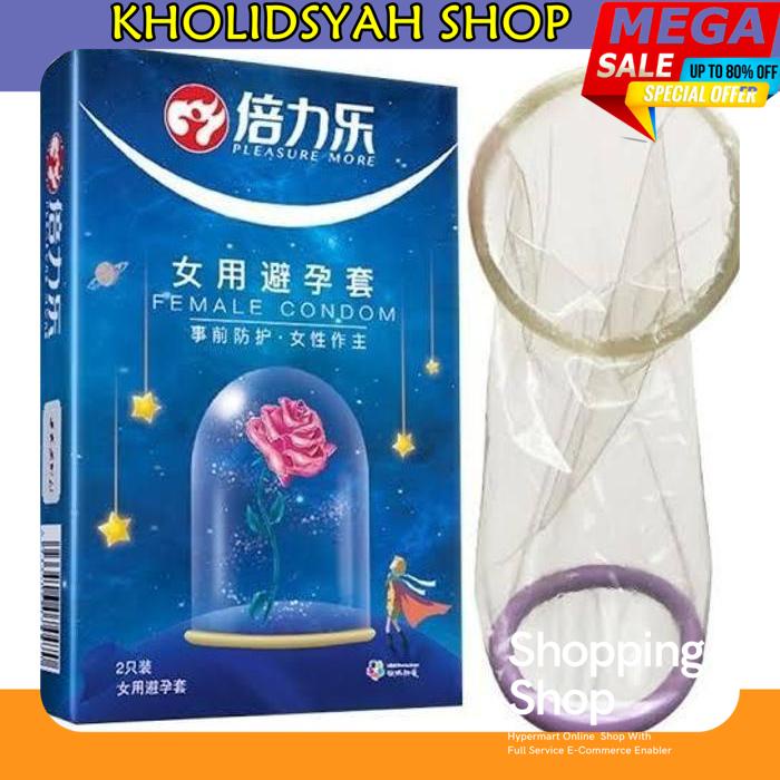 CONDOM FOR FEMALE | KONDOM KHUSUS WANITA -1 PCS HIGHT QUALITY PRODUK 