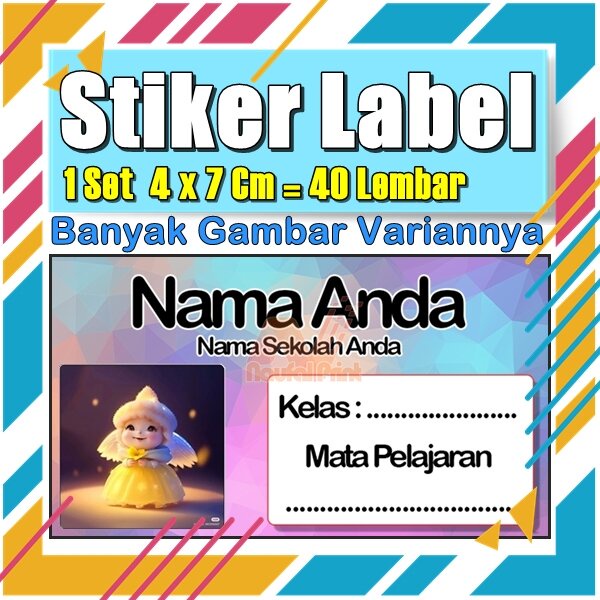 

Stiker Label Nama Buku Pelajaran Anak Karakter Hewan Lucu Cute Murah Sticker Kecil Banyak 20 Lembar Anime Vol-135