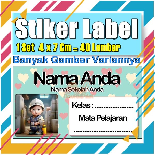 

Stiker Label Nama Buku Pelajaran Anak Karakter Hewan Lucu Cute Murah Sticker Kecil Banyak 20 Lembar Anime Vol-149